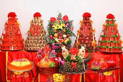 Mâm Quả Cưới Hỏi Trọn Gói Tại Bình Dương