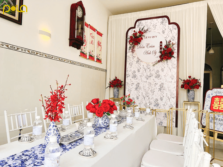 Tại sao nên lựa chọn dịch vụ trang trí tiệc cưới gia tiên Bình Dương - Pola Wedding