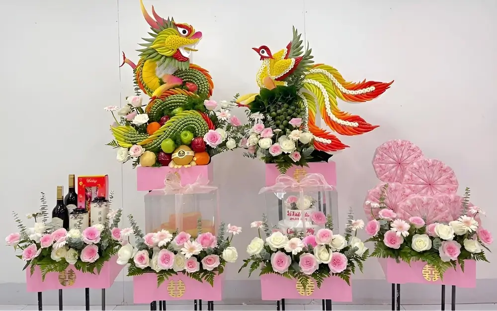 Mẫu 15 Mâm quả cưới hỏi đẹp Bình Dương