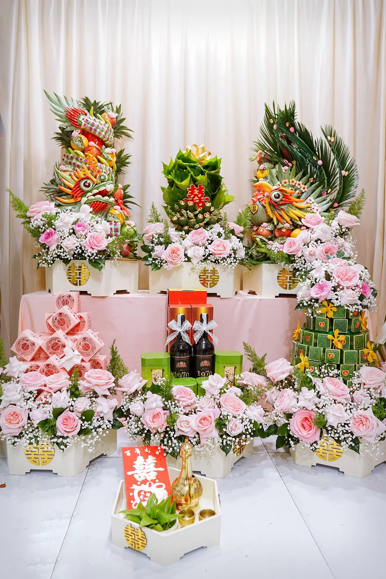Mẫu 5 Mâm quả cưới hỏi đẹp Bình Dương