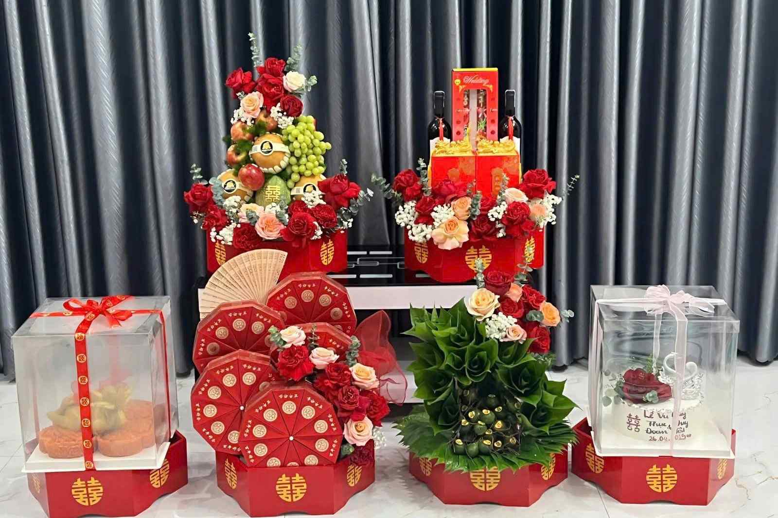 Cách Xếp Mâm Quả Cưới Hỏi Chuẩn Phong Tục Miền Nam