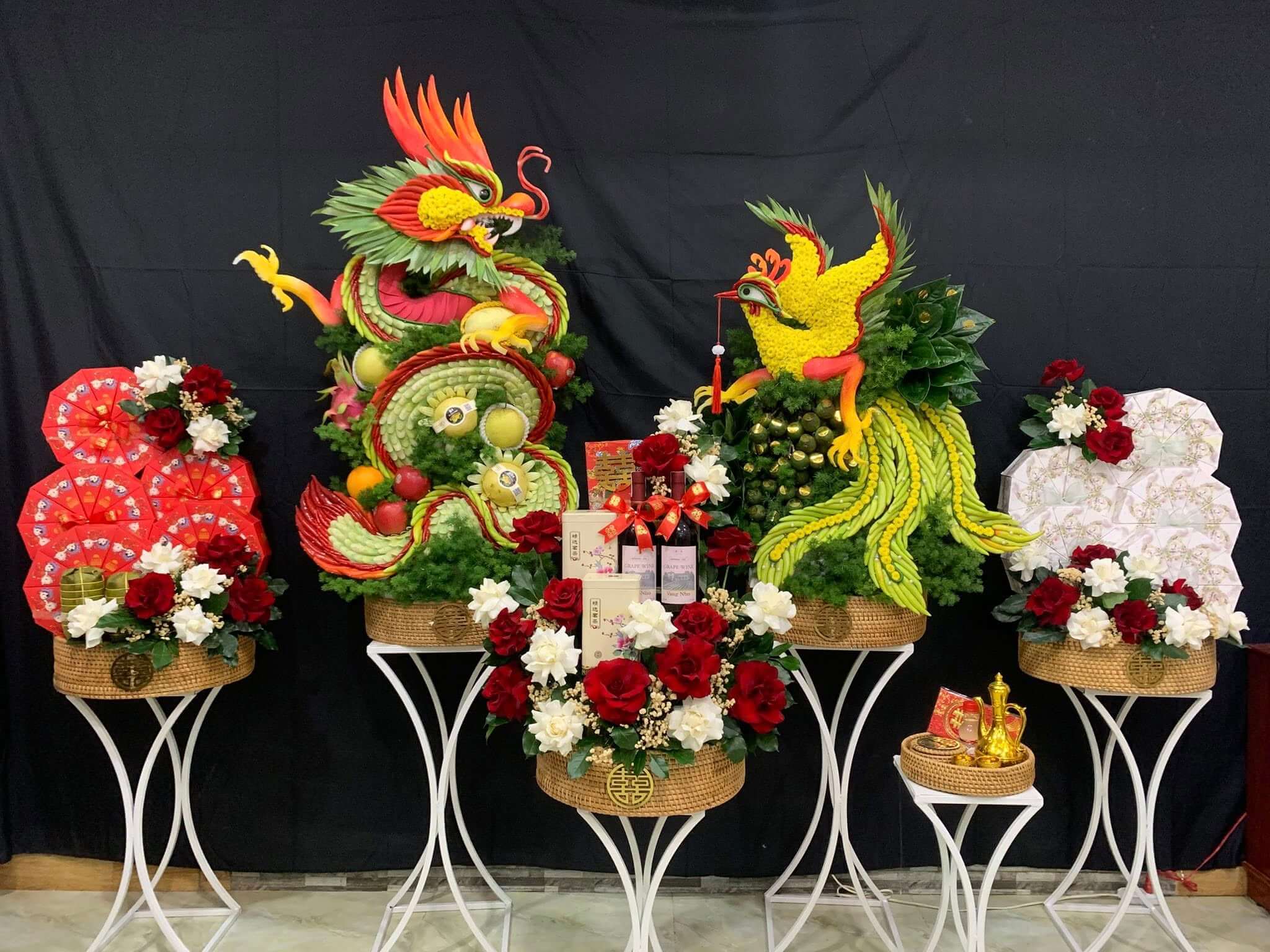 Báo giá mâm quả cưới hỏi Bình Dương