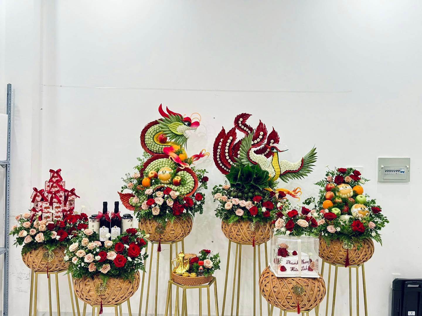 Báo giá mâm quả cưới hỏi Bình Dương
