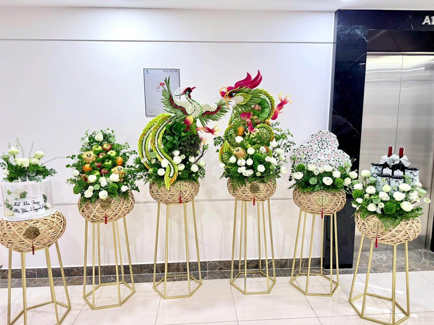 Báo giá mâm quả cưới hỏi Bình Dương