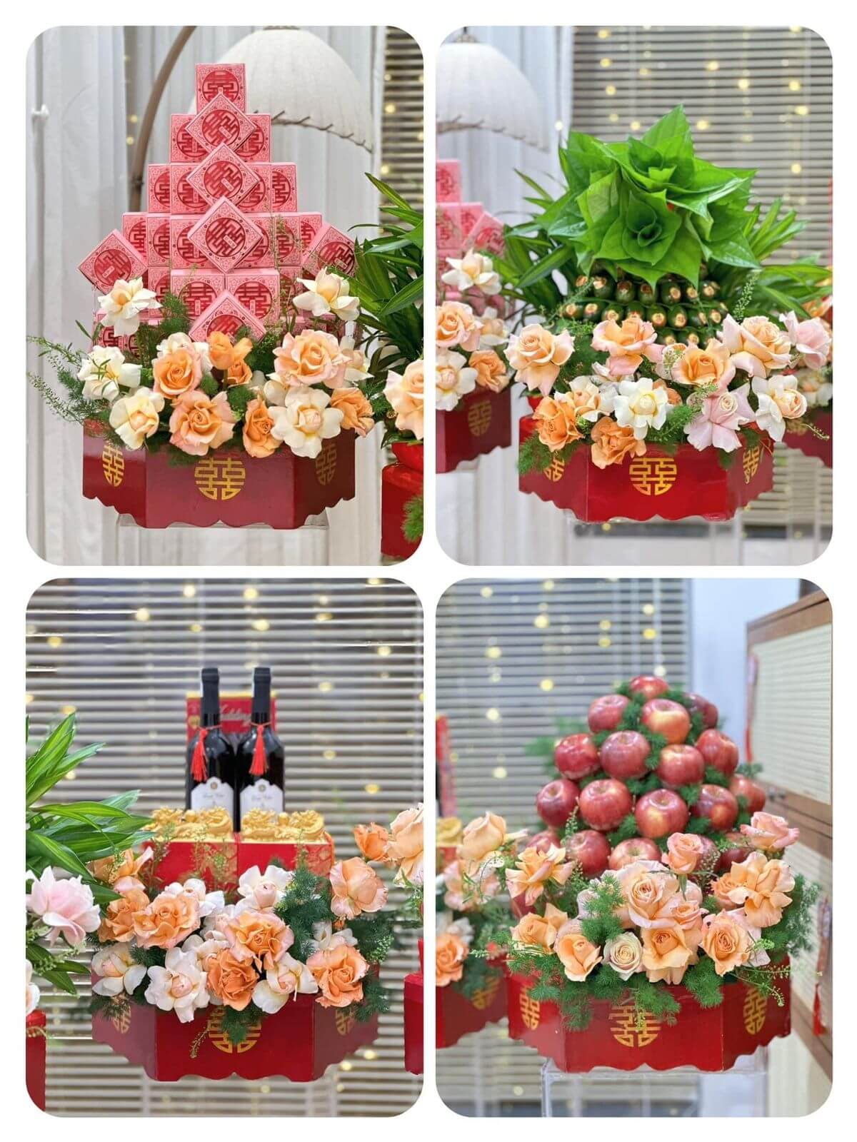 Mẫu Mâm Quả Cưới Hỏi