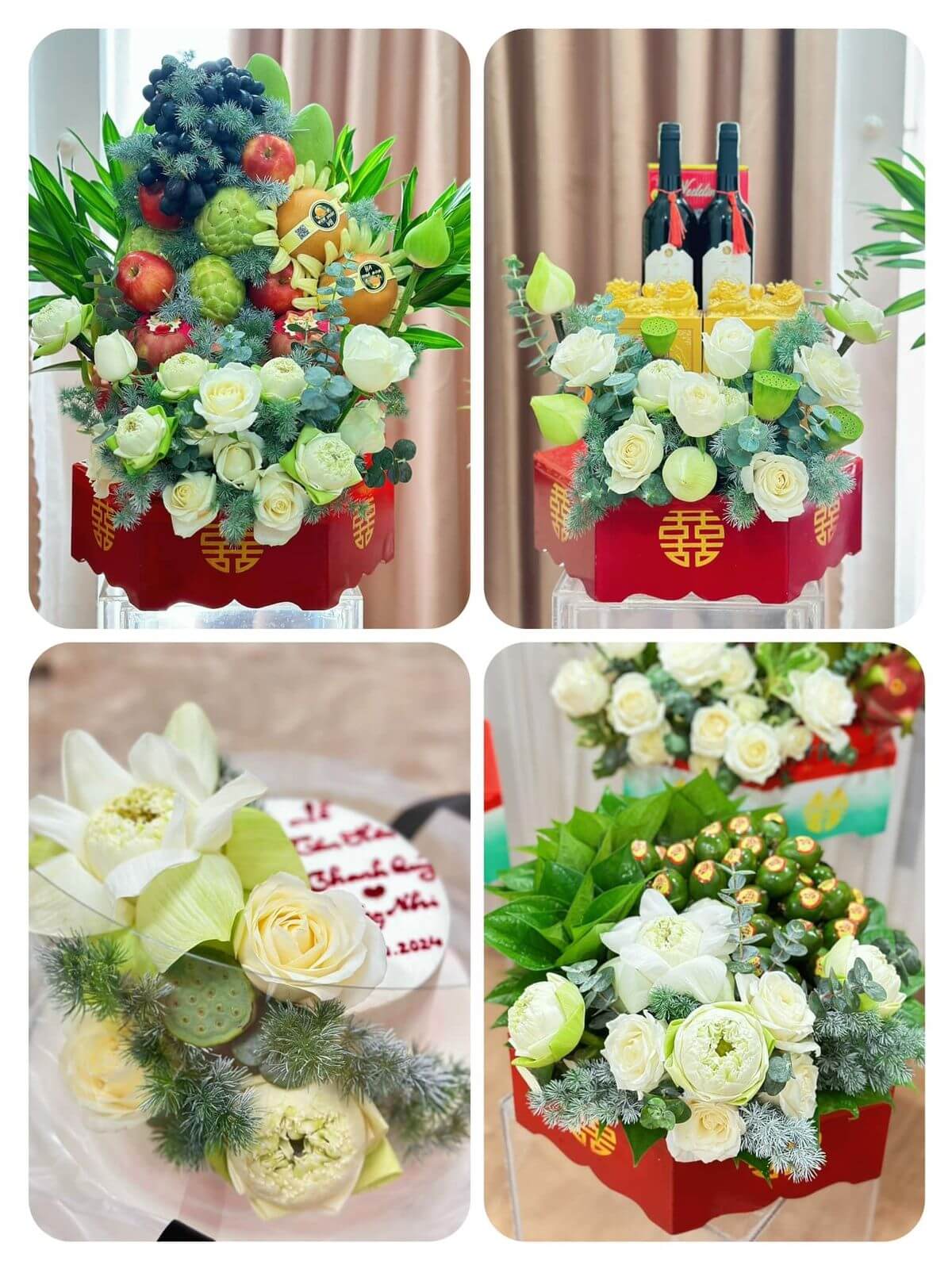 Mẫu Mâm Quả Cưới Hỏi