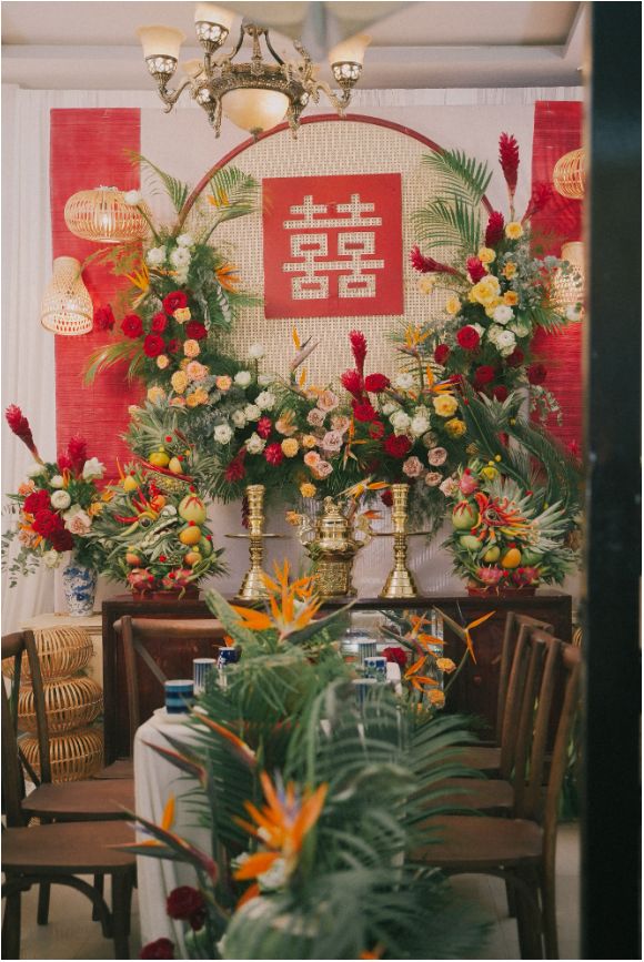 Mẫu trang trí gia tiên