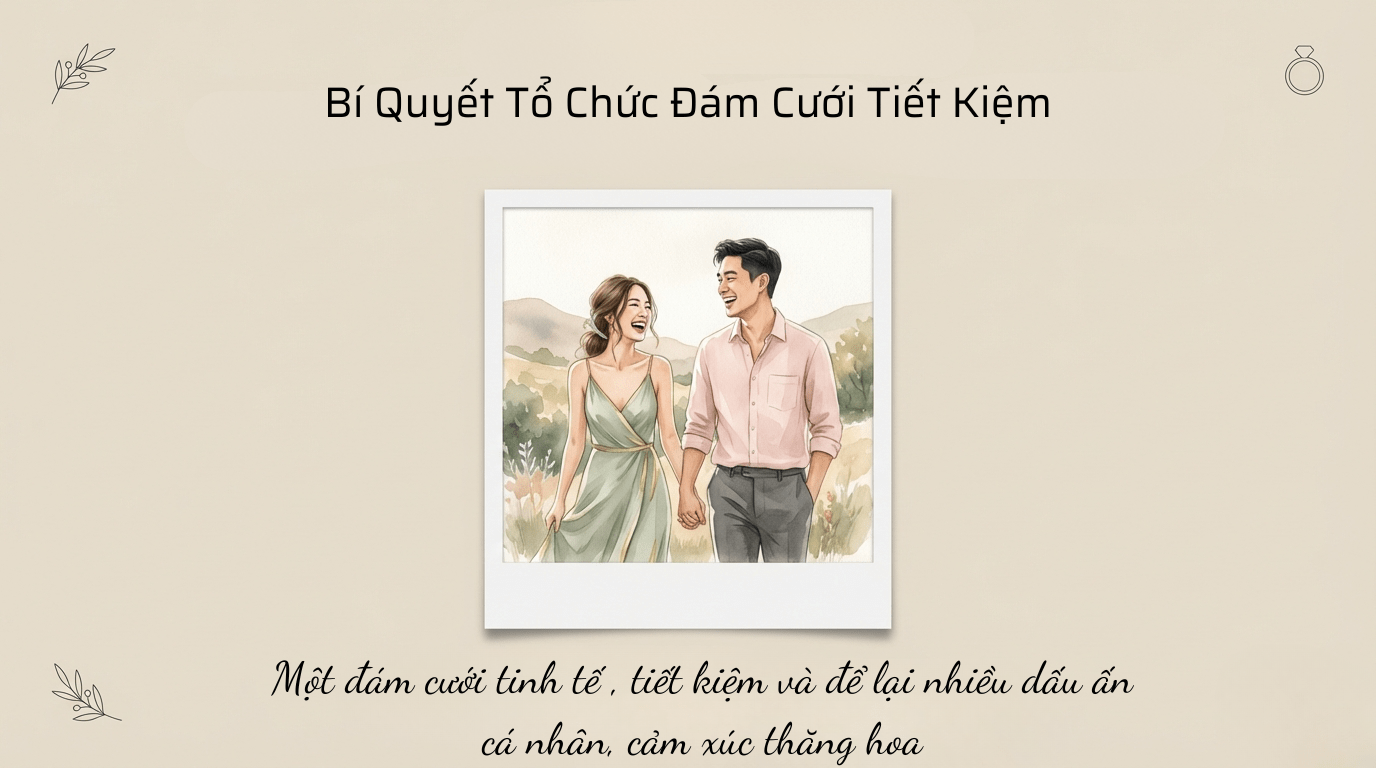 Top 9 Kinh Nghiệm Tổ Chức Tiệc Cưới Tiết Kiệm Cho Dâu Rể.